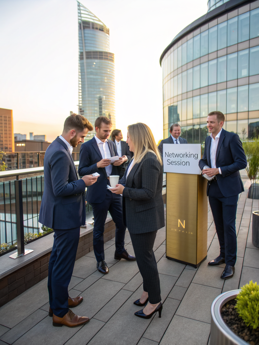 Structured networking session in Manchester